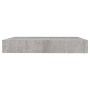 Floating wall shelf 2 pcs concrete gray MDF 23x23.5x3.8 cm by vidaXL, Shelves and shelves - Ref: Foro24-326589, Price: 17,58 ...