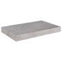 Estantes flotantes de pared 2 uds MDF gris hormigón 40x23x3,8cm de vidaXL, Estantes y estanterías - Ref: Foro24-326592, Preci...