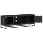 Solid mango wood TV cabinet 120x30x40 cm by vidaXL, TV Furniture - Ref: Foro24-323496, Price: 170,99 €, Discount: %