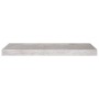 Floating wall shelves 2 pcs MDF concrete gray 60x23.5x3.8 cm by vidaXL, Shelves and shelves - Ref: Foro24-326598, Price: 36,1...