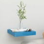 Blue MDF floating wall shelf 23x23.5x3.8 cm by vidaXL, Shelves and shelves - Ref: Foro24-326609, Price: 14,97 €, Discount: %