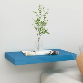 Estante flotante de pared MDF azul 40x23x3,8 cm de vidaXL, Estantes y estanterías - Ref: Foro24-326612, Precio: 15,99 €, Desc...