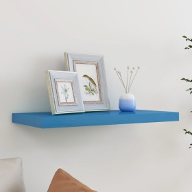 Estante flotante de pared azul MDF 60x23,5x3,8 cm de vidaXL, Estantes y estanterías - Ref: Foro24-326618, Precio: 19,99 €, De...