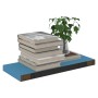 Blue MDF floating wall shelf 60x23.5x3.8 cm by vidaXL, Shelves and shelves - Ref: Foro24-326618, Price: 19,28 €, Discount: %