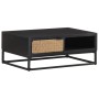 Mesa de centro de madera maciza de mango 90x60x35 cm de vidaXL, Mesas de centro - Ref: Foro24-323497, Precio: 152,10 €, Descu...