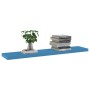 Blue MDF floating wall shelf 120x23.5x3.8 cm by vidaXL, Shelves and shelves - Ref: Foro24-326627, Price: 22,49 €, Discount: %