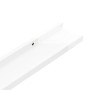 Wall shelves 2 units glossy white 60x9x3 cm by vidaXL, Shelves and shelves - Ref: Foro24-326649, Price: 19,21 €, Discount: %