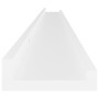 Wall shelves 2 units white 115x9x3 cm by vidaXL, Shelves and shelves - Ref: Foro24-326659, Price: 26,99 €, Discount: %