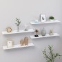 Wall shelves 4 units white 60x9x3 cm by vidaXL, Shelves and shelves - Ref: Foro24-326661, Price: 27,85 €, Discount: %