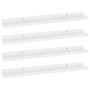 Wall shelves 4 units white 60x9x3 cm by vidaXL, Shelves and shelves - Ref: Foro24-326661, Price: 27,85 €, Discount: %