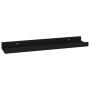 Wall shelves 4 units black 40x9x3 cm by vidaXL, Shelves and shelves - Ref: Foro24-326667, Price: 27,10 €, Discount: %