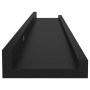 Wall shelves 4 units black 60x9x3 cm by vidaXL, Shelves and shelves - Ref: Foro24-326668, Price: 30,40 €, Discount: %