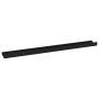 Wall shelves 4 units black 80x9x3 cm by vidaXL, Shelves and shelves - Ref: Foro24-326669, Price: 36,00 €, Discount: %