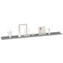 Wall shelves 2 units gray 115x9x3 cm by vidaXL, Shelves and shelves - Ref: Foro24-326673, Price: 30,64 €, Discount: %