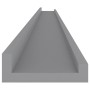 Wall shelves 2 units gray 115x9x3 cm by vidaXL, Shelves and shelves - Ref: Foro24-326673, Price: 30,64 €, Discount: %