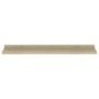 Wall shelves 2 units Sonoma oak 80x9x3 cm by vidaXL, Shelves and shelves - Ref: Foro24-326681, Price: 25,18 €, Discount: %