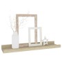 Wall shelves 4 units Sonoma oak 40x9x3 cm by vidaXL, Shelves and shelves - Ref: Foro24-326684, Price: 27,10 €, Discount: %