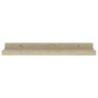 Wall shelves 4 units Sonoma oak 40x9x3 cm by vidaXL, Shelves and shelves - Ref: Foro24-326684, Price: 27,10 €, Discount: %