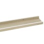 Wall shelves 4 units white and Sonoma oak 100x9x3 cm by vidaXL, Shelves and shelves - Ref: Foro24-326697, Price: 49,02 €, Dis...