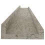 Wall shelves 2 units concrete gray 80x9x3 cm by vidaXL, Shelves and shelves - Ref: Foro24-326701, Price: 24,68 €, Discount: %