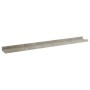 Wall shelves 4 units concrete gray 80x9x3 cm by vidaXL, Shelves and shelves - Ref: Foro24-326706, Price: 29,31 €, Discount: %