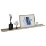 Wall shelves 4 units concrete gray 100x9x3 cm by vidaXL, Shelves and shelves - Ref: Foro24-326707, Price: 35,99 €, Discount: %