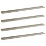 Wall shelves 4 units concrete gray 115x9x3 cm by vidaXL, Shelves and shelves - Ref: Foro24-326708, Price: 55,87 €, Discount: %