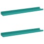 Wall shelves 2 units blue 60x9x3 cm by vidaXL, Shelves and shelves - Ref: Foro24-326710, Price: 12,87 €, Discount: %