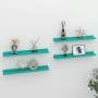 Wall shelves 4 units blue 60x9x3 cm by vidaXL, Shelves and shelves - Ref: Foro24-326715, Price: 23,99 €, Discount: %