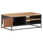 Mesa de centro de madera maciza de acacia 90x50x35 cm de vidaXL, Mesas de centro - Ref: Foro24-323526, Precio: 193,99 €, Desc...