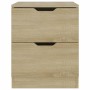 Nightstands 2 pcs engineered wood Sonoma oak 40x40x50 cm by vidaXL, Nightstands - Ref: Foro24-326730, Price: 116,35 €, Discou...