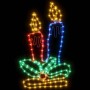 Weihnachtskerzenfiguren mit 144 LEDs 2 Stück 70x42 cm von vidaXL, Weihnachtsbeleuchtung - Ref: Foro24-3154276, Preis: 130,81 ...