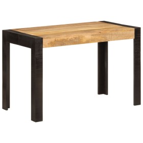 Mesa de comedor madera maciza de mango 120x60x76 cm de vidaXL, Mesas de cocina y de comedor - Ref: Foro24-356291, Precio: 254...