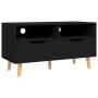 Mueble de TV madera de ingeniería negro 90x40x48,5 cm de vidaXL, Muebles TV - Ref: Foro24-326778, Precio: 93,75 €, Descuento: %