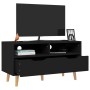 Mueble de TV madera de ingeniería negro 90x40x48,5 cm de vidaXL, Muebles TV - Ref: Foro24-326778, Precio: 93,75 €, Descuento: %