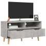 Mueble de TV madera de ingeniería gris hormigón 90x40x48,5 cm de vidaXL, Muebles TV - Ref: Foro24-326781, Precio: 87,99 €, De...