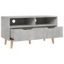 Mueble de TV madera de ingeniería gris hormigón 90x40x48,5 cm de vidaXL, Muebles TV - Ref: Foro24-326781, Precio: 87,99 €, De...