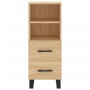 Sonoma oak plywood sideboard 34.5x34x180 cm by vidaXL, Sideboards - Ref: Foro24-3189792, Price: 100,72 €, Discount: %