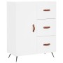 Tall white plywood sideboard 69.5x34x180 cm by vidaXL, Sideboards - Ref: Foro24-3198441, Price: 169,86 €, Discount: %