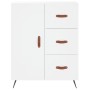 Tall white plywood sideboard 69.5x34x180 cm by vidaXL, Sideboards - Ref: Foro24-3198441, Price: 169,86 €, Discount: %