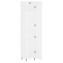 Tall white plywood sideboard 34.5x34x180 cm by vidaXL, Sideboards - Ref: Foro24-3198769, Price: 97,45 €, Discount: %