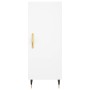 Tall white plywood sideboard 34.5x34x180 cm by vidaXL, Sideboards - Ref: Foro24-3198769, Price: 97,45 €, Discount: %