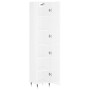 High glossy white plywood sideboard 34.5x34x180 cm by vidaXL, Sideboards - Ref: Foro24-3198771, Price: 104,57 €, Discount: %