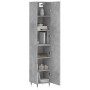 Concrete gray plywood sideboard 34.5x34x180 cm by vidaXL, Sideboards - Ref: Foro24-3198773, Price: 95,71 €, Discount: %