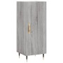 Aparador alto madera contrachapada gris Sonoma 34,5x34x180 cm de vidaXL, Aparadores - Ref: Foro24-3198775, Precio: 101,94 €, ...