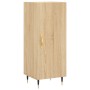 Sonoma oak plywood sideboard 34.5x34x180 cm by vidaXL, Sideboards - Ref: Foro24-3198772, Price: 94,53 €, Discount: %