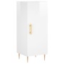 Tall white glossy plywood sideboard 34.5x34x180 cm by vidaXL, Sideboards - Ref: Foro24-3198779, Price: 114,36 €, Discount: %