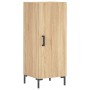 Sonoma oak plywood sideboard 34.5x34x180 cm by vidaXL, Sideboards - Ref: Foro24-3198788, Price: 106,73 €, Discount: %