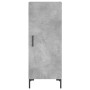 Aparador de madera contrachapada gris hormigón 34,5x34x180 cm de vidaXL, Aparadores - Ref: Foro24-3198789, Precio: 100,45 €, ...