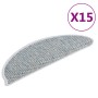 Self-adhesive sisal stair mat 15 pcs blue 56x17x3 cm by vidaXL, Stair mats - Ref: Foro24-326862, Price: 68,87 €, Discount: %